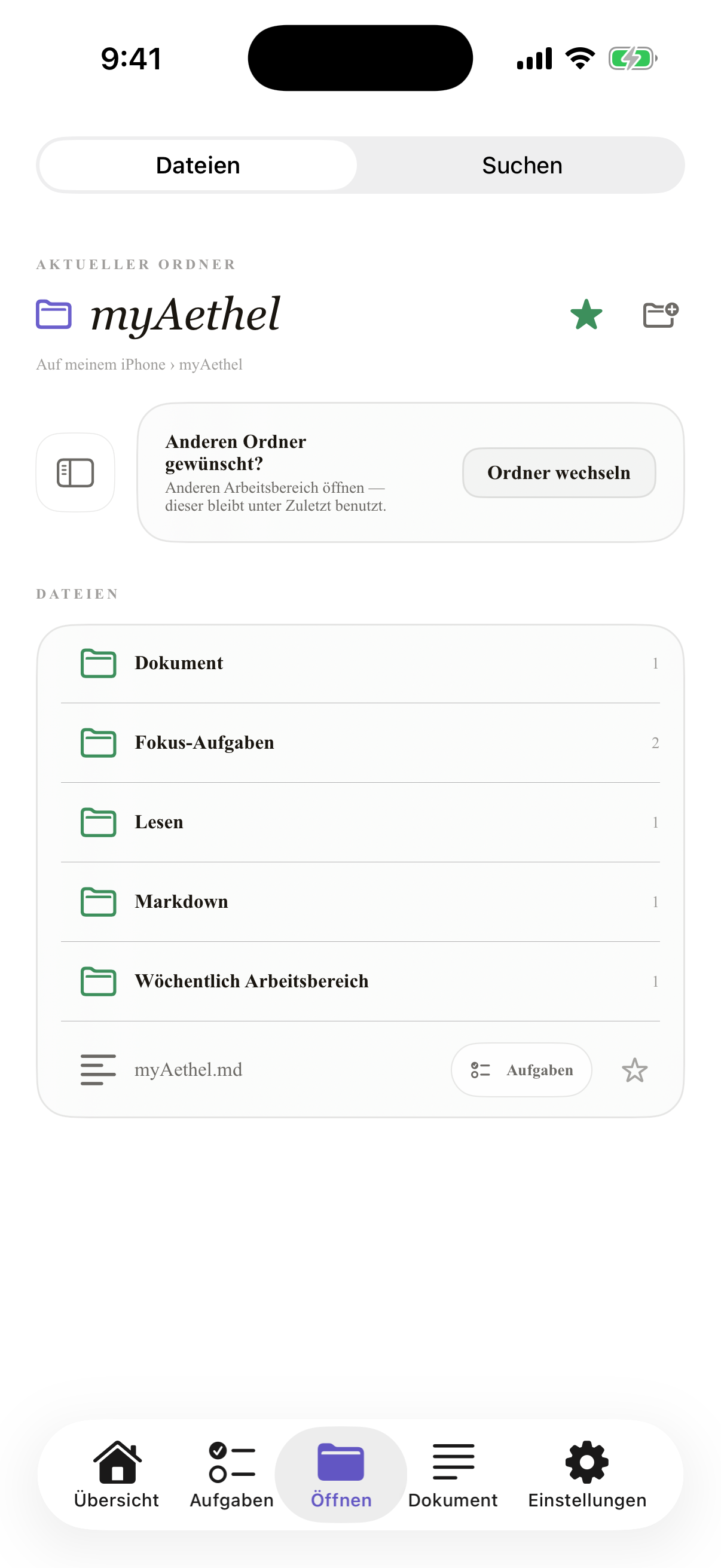 Deutsch iPhone open
