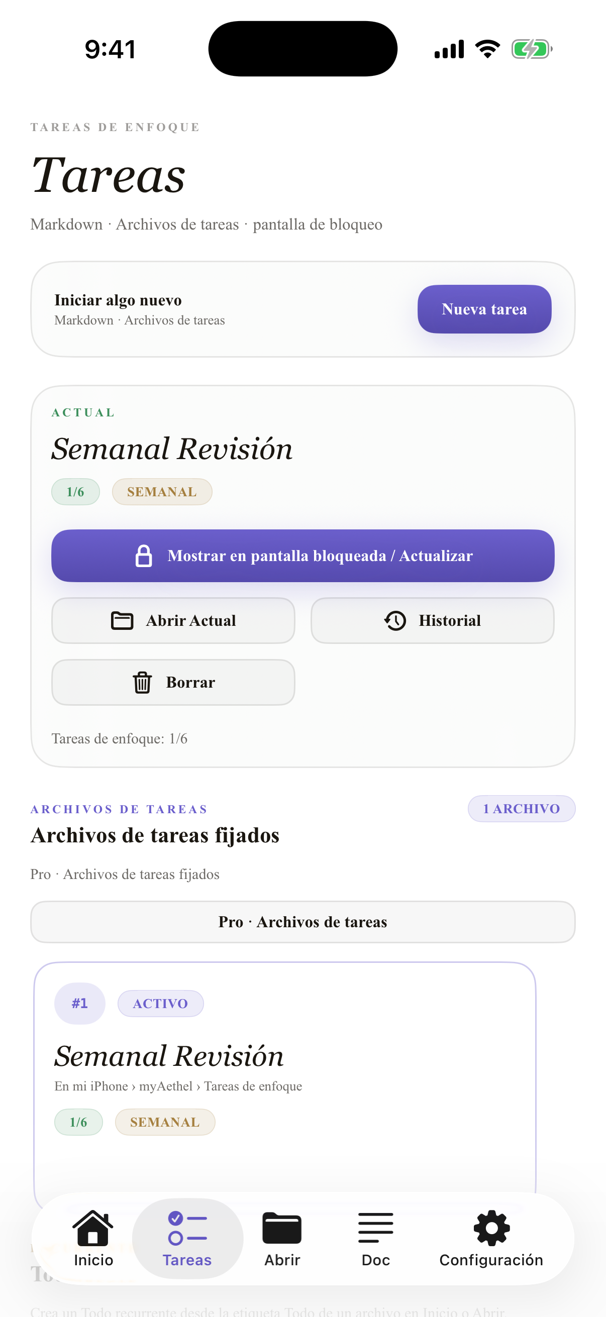 Español (Colombia) iPhone todo