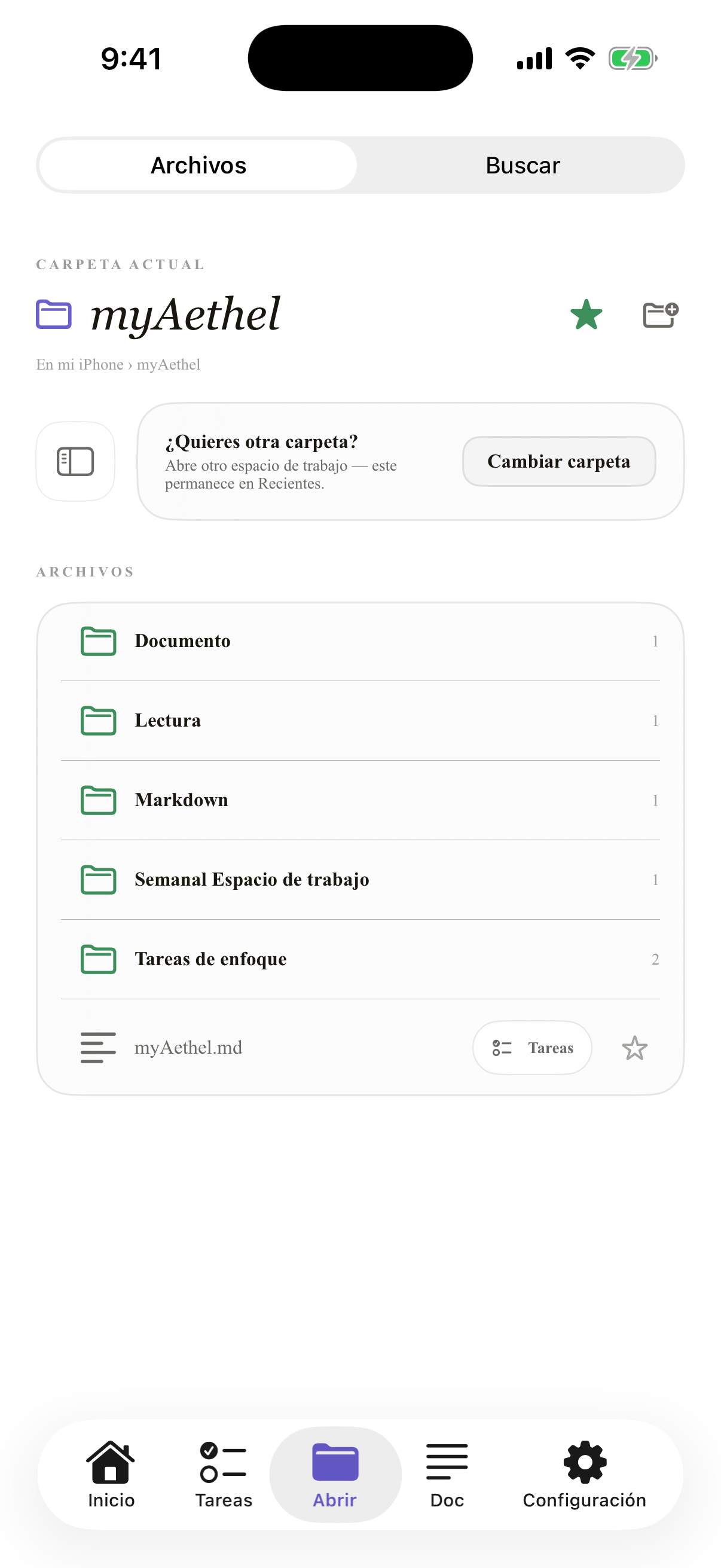 Español (México) iPhone open