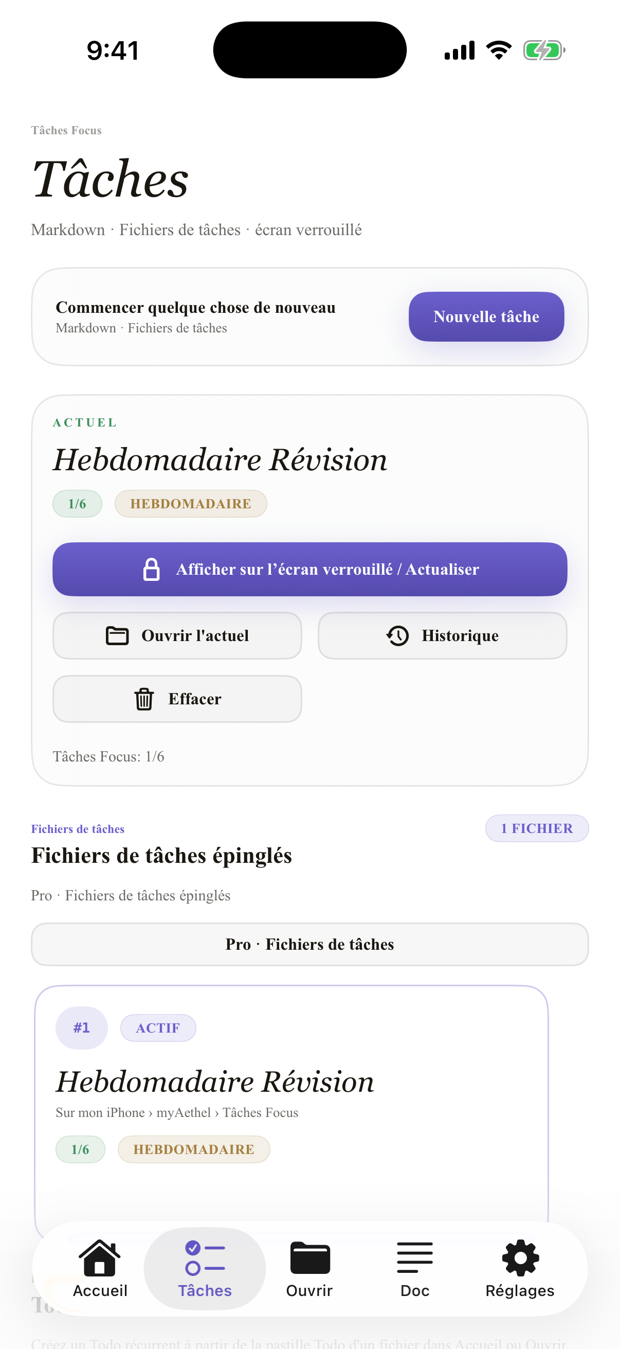 Français (Canada) iPhone todo