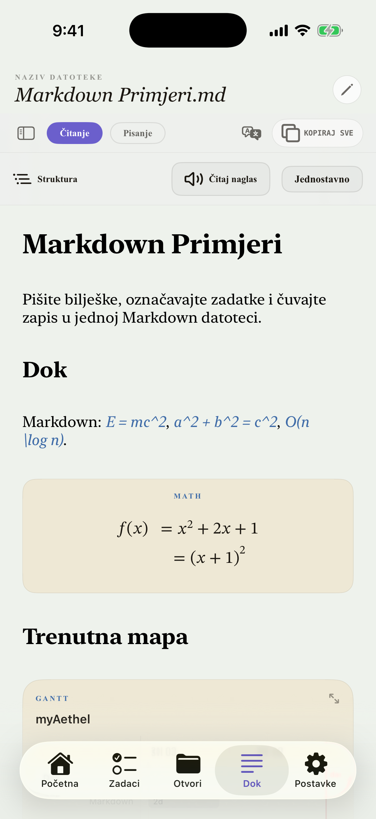 Hrvatski iPhone editor