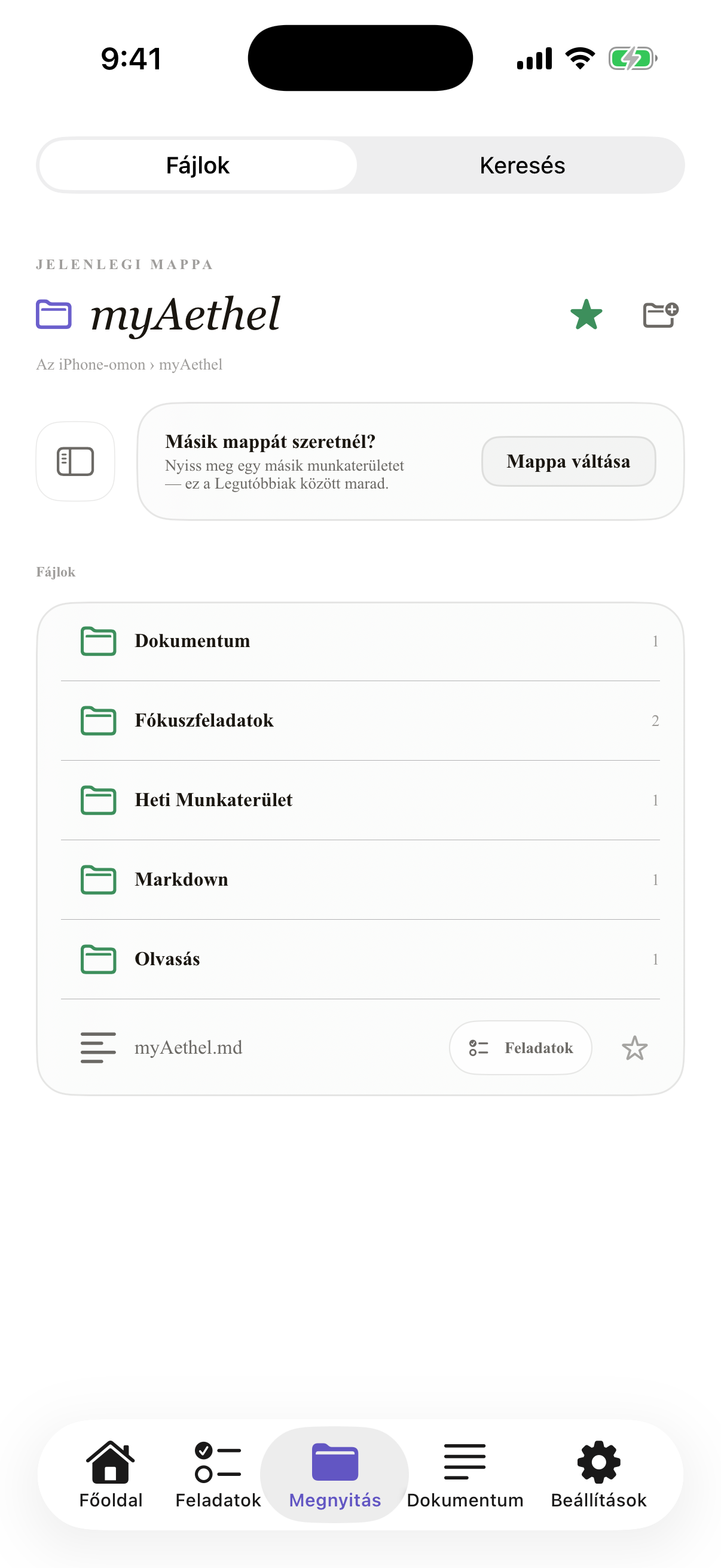 Magyar iPhone open