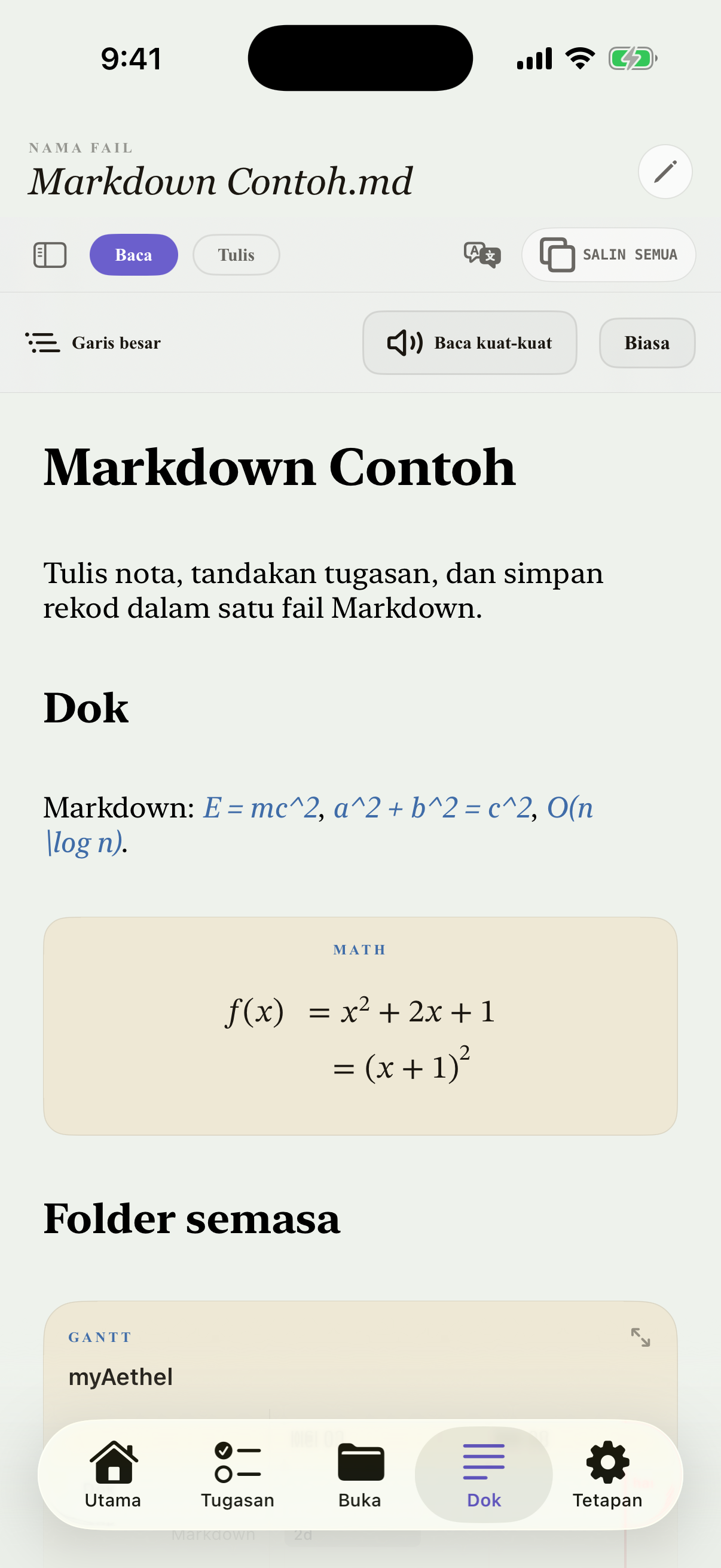 Melayu iPhone editor