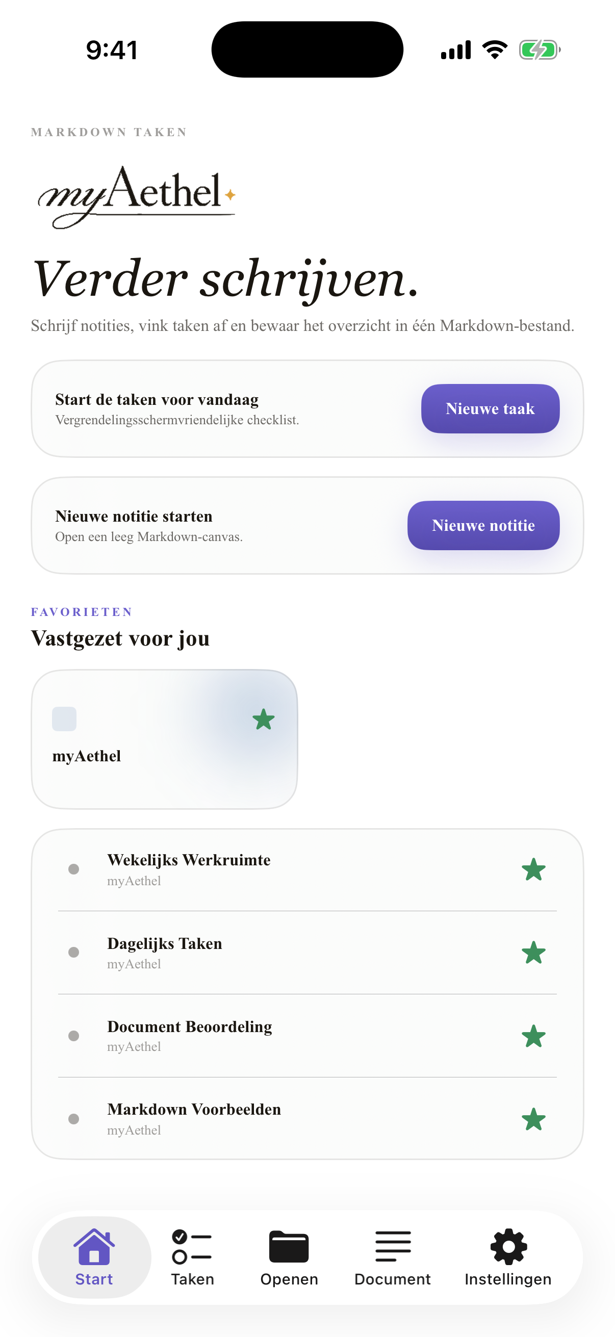 Nederlands iPhone home