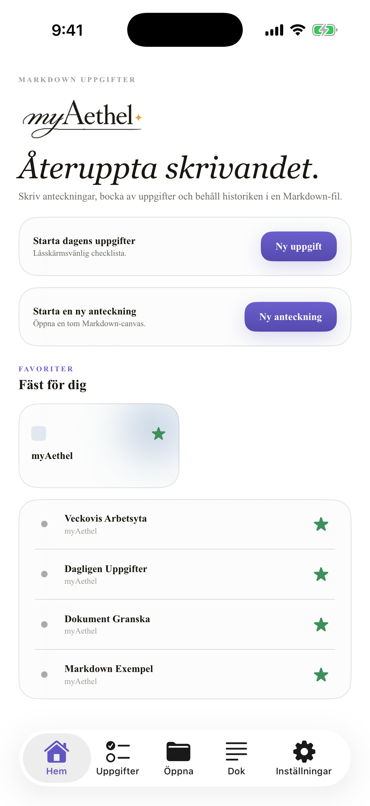Svenska iPhone home