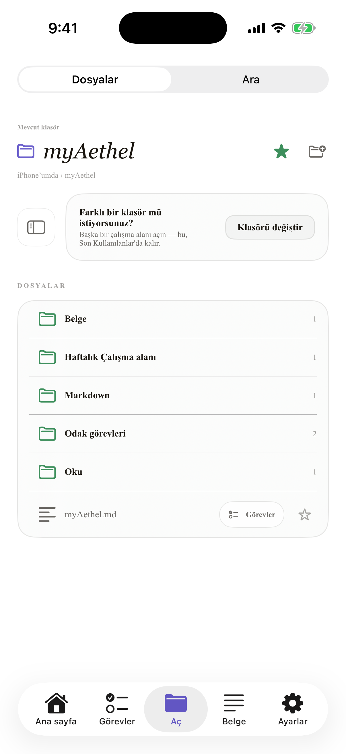 Türkçe iPhone open