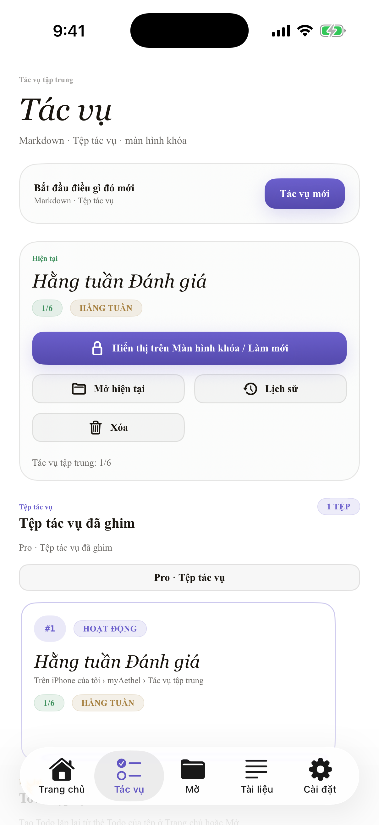 Tiếng Việt iPhone todo